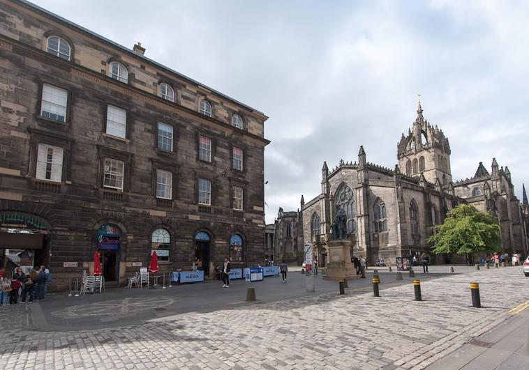 Parliament Sq  Daire Edinburgh Dış mekan fotoğraf